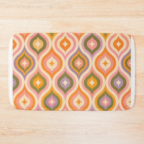 Item preview, Groovy 70s Retro Flower Power Pattern designed and sold by Nextstep Design.