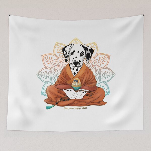 Item preview, Dalmatian Find Your Happy Place designed and sold by Atelier Cupcake.