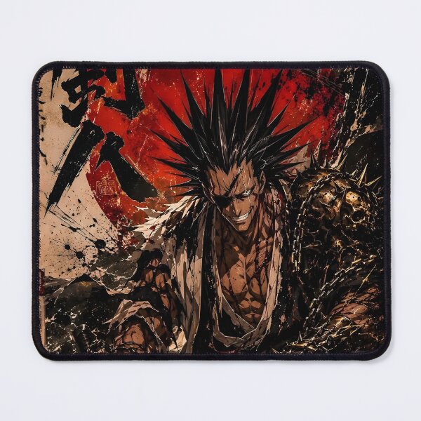 Item preview, Savage Black Chain Warrior – Dark Samurai Anime Battle Aesthetic designed and sold by Dyan4.