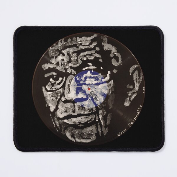 Item preview, Jack DeJohnette Jazz Drummer Portrait Painted on Vinyl Record Wall Art – Facevinyl #67 designed and sold by Yurii Yermolenko.