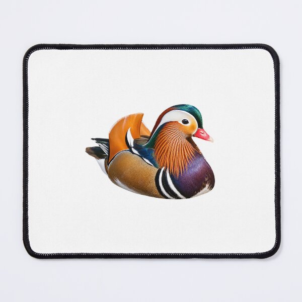 Item preview, Mandarin Duck – Vivid Colorful Waterfowl Portrait designed and sold by Helt-enkelt.