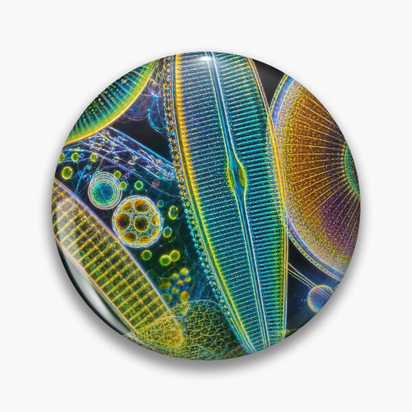 Item preview, Microscopic Diatom Organisms Psychedelic Art | Microcosmos designed and sold by monkeybusiness.pt.