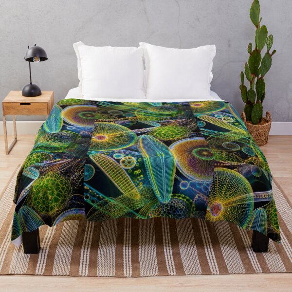 Item preview, Microscopic Diatom Organisms Psychedelic Art | Microcosmos designed and sold by monkeybusiness.pt.