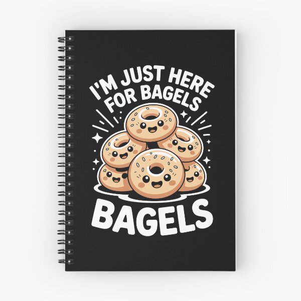 Item preview, I’m Just Here for Bagels designed and sold by jkrphoto.