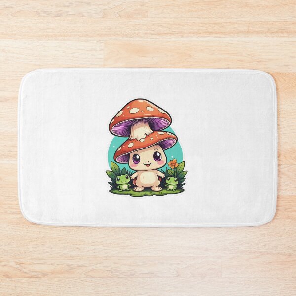 Item preview, Cottagecore Mushroom Character 80s Synthwave Style – Mushroom lover gift designed and sold by michallechowicz.
