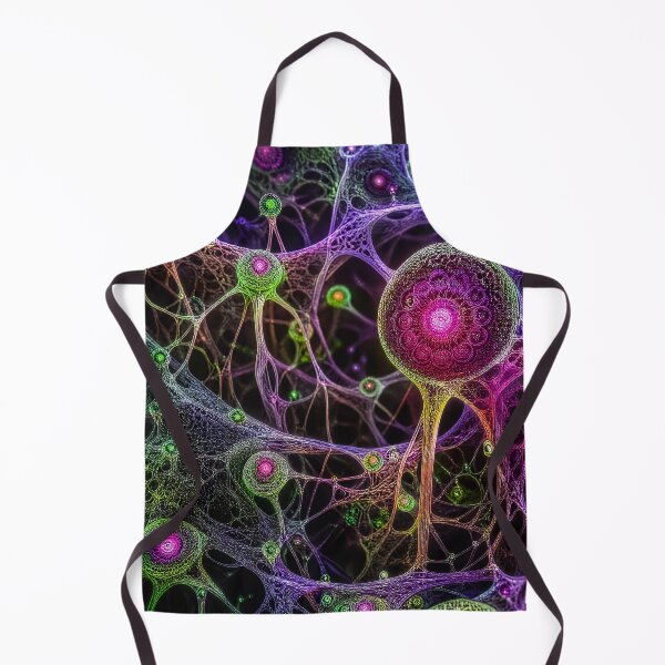 Item preview, Neural Network Bioluminescent Organic Web | Microcosmos designed and sold by monkeybusiness.pt.