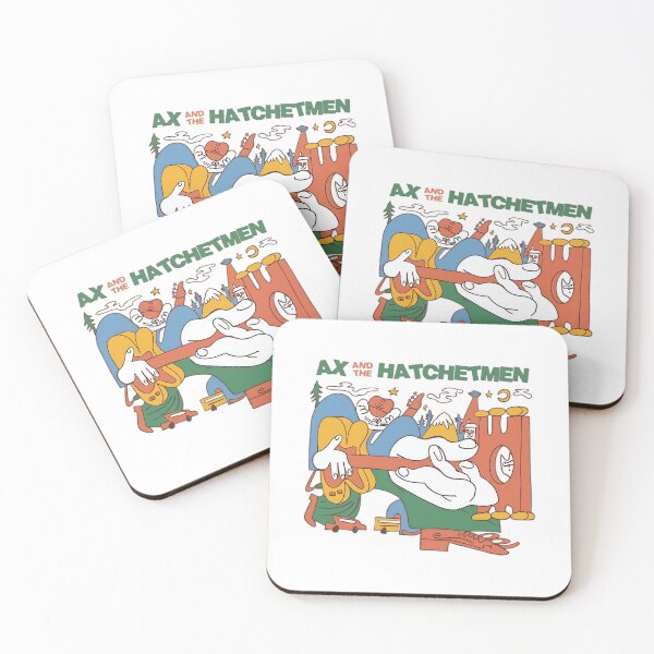 Item preview, Ax And The Hatchetmen Mouse Music Fan Design designed and sold by jerrimisty889.