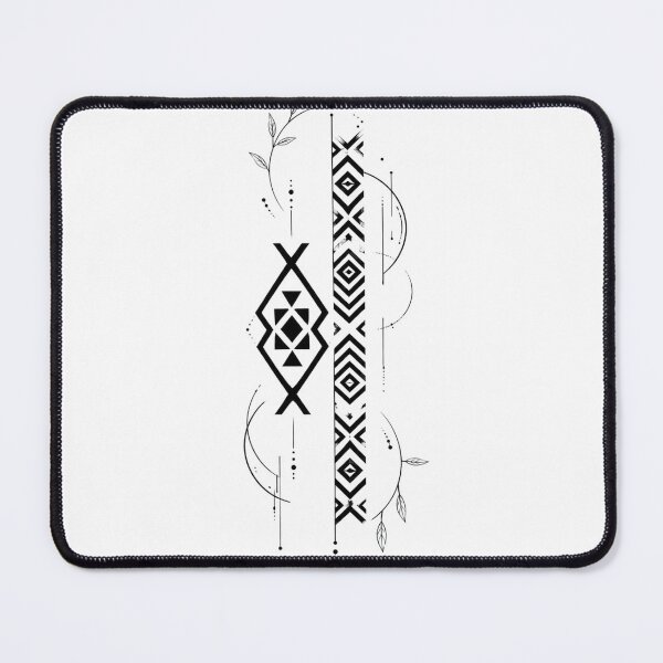 Item preview, Minimal Geometric Tribal Pattern Art designed and sold by zer0o08.