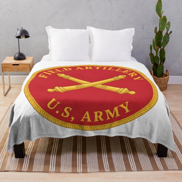 Item preview, US Army Field Artillery Crossed Cannons Roundel Emblem designed and sold by CharlieDesings.