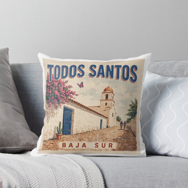 Item preview, Todos Santos Mexico: Colonial Street designed and sold by CircinusStore.