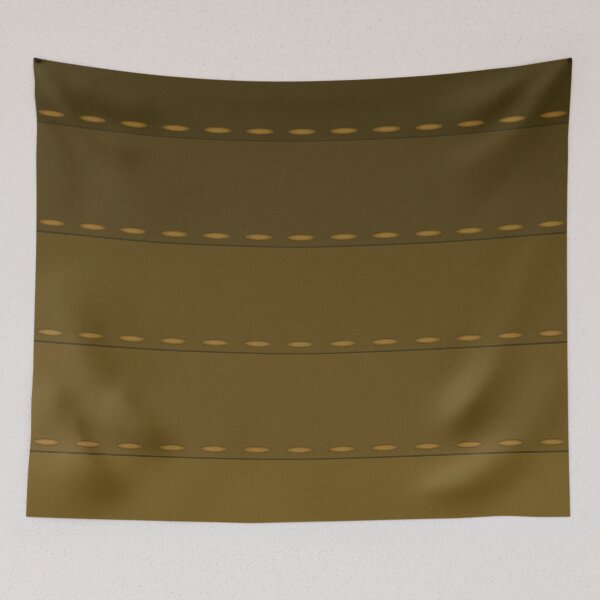 Item preview, A pattern with a gradient of brown stripes and thread stitches designed and sold by Cherevan.