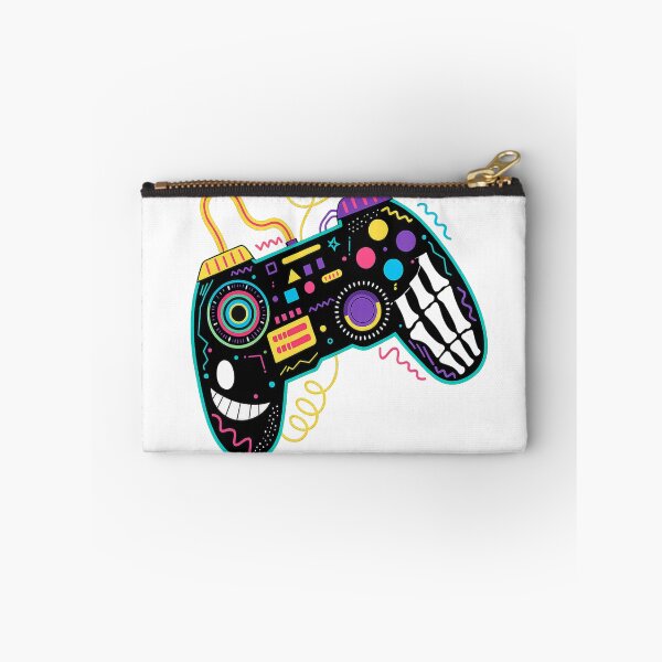Item preview, Retro Skeleton Game Controller Abstract Neon Art designed and sold by FABIOLA1970.