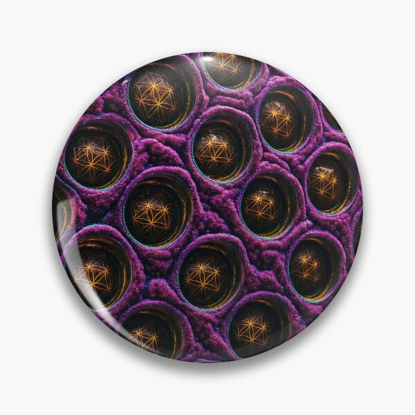 Item preview, Flower of Life Insect Eye Matrix | Microcosmos designed and sold by monkeybusiness.pt.