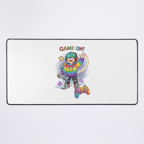 Item preview, Colorful Game On Gamer Boy Illustration designed and sold by Alaric4you.