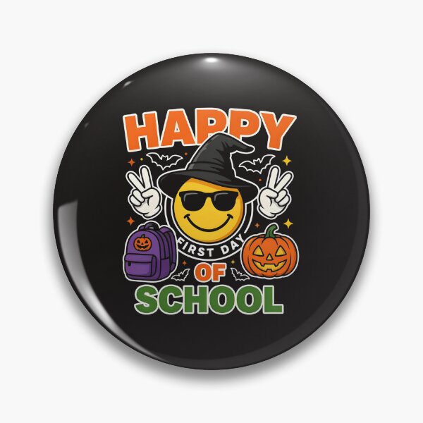 Item preview, Spooky First Day School Smiley Autumn Classroom Kids  designed and sold by dragonbol023.