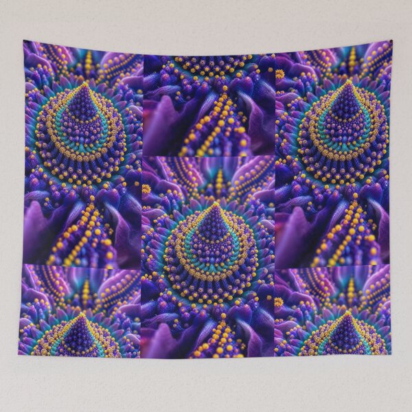 Item preview, Fibonacci Fractal Flower Macro Pollen | Microcosmos designed and sold by monkeybusiness.pt.