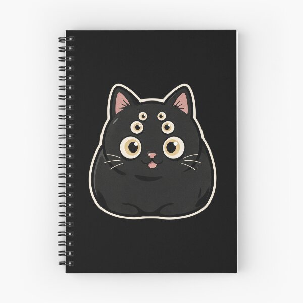Item preview, Black Cat Loaf With Too Many Eyes designed and sold by The Mellonaire.