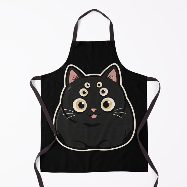 Item preview, Black Cat Loaf With Too Many Eyes designed and sold by The Mellonaire.