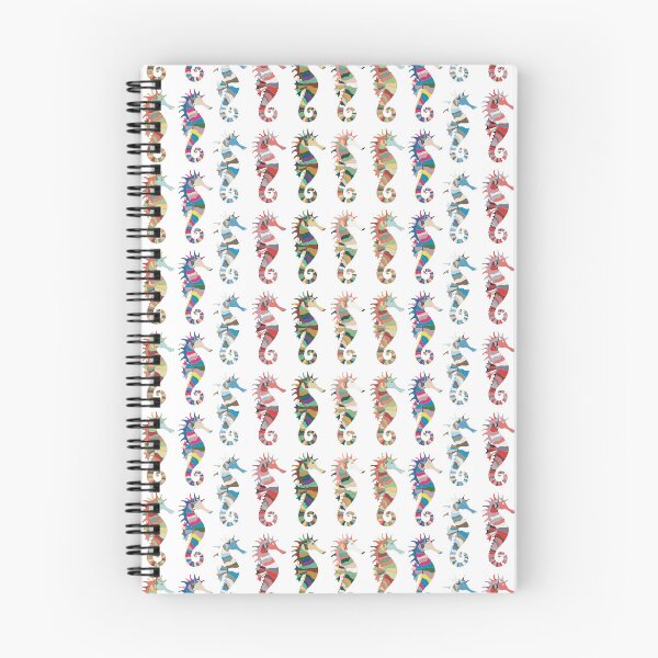 Item preview, Seahorse Set of Six - Minimalist Ocean Line Art designed and sold by iampaulmorris.