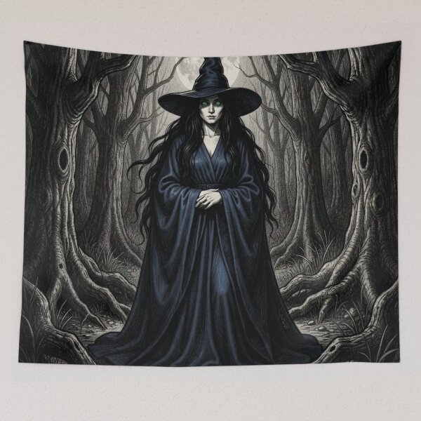 Item preview, Witches in the Black Forest designed and sold by MagelliShop.