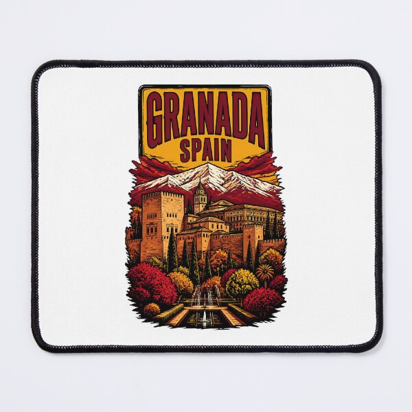Item preview, Granada Spain Vintage Travel Tourism designed and sold by TravelersGems.