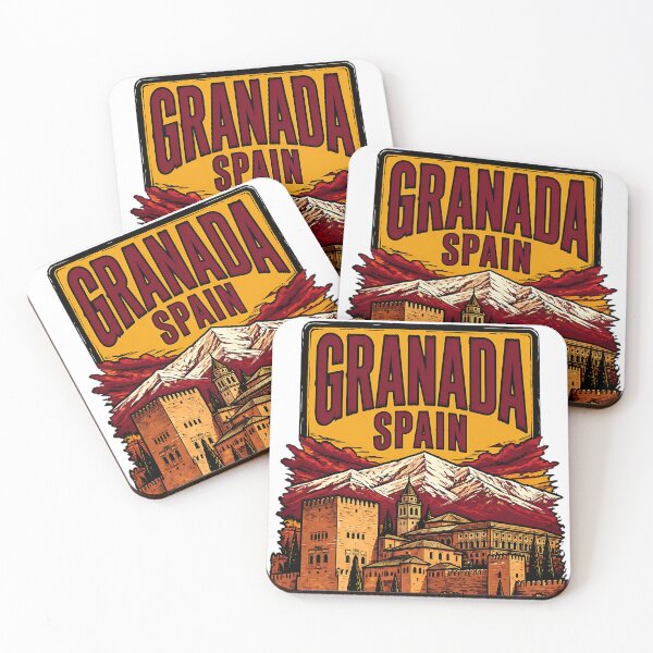 Item preview, Granada Spain Vintage Travel Tourism designed and sold by TravelersGems.