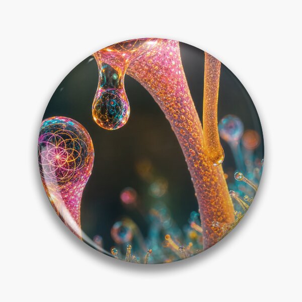 Item preview, Glowing Trichomes Seed of Life Geometry | Microcosmos designed and sold by monkeybusiness.pt.