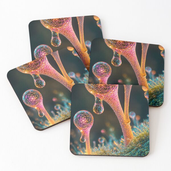 Item preview, Glowing Trichomes Seed of Life Geometry | Microcosmos designed and sold by monkeybusiness.pt.