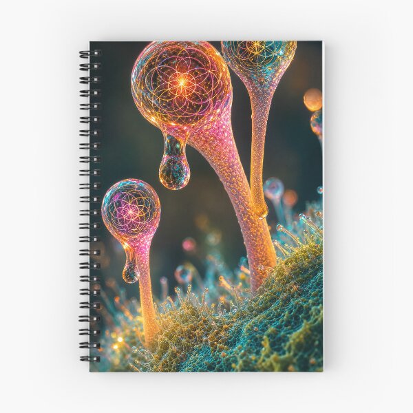 Item preview, Glowing Trichomes Seed of Life Geometry | Microcosmos designed and sold by monkeybusiness.pt.