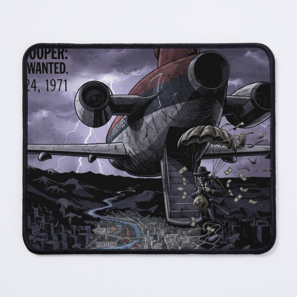 Item preview, D.B. Cooper - Most Wanted designed and sold by K0tK0tu.