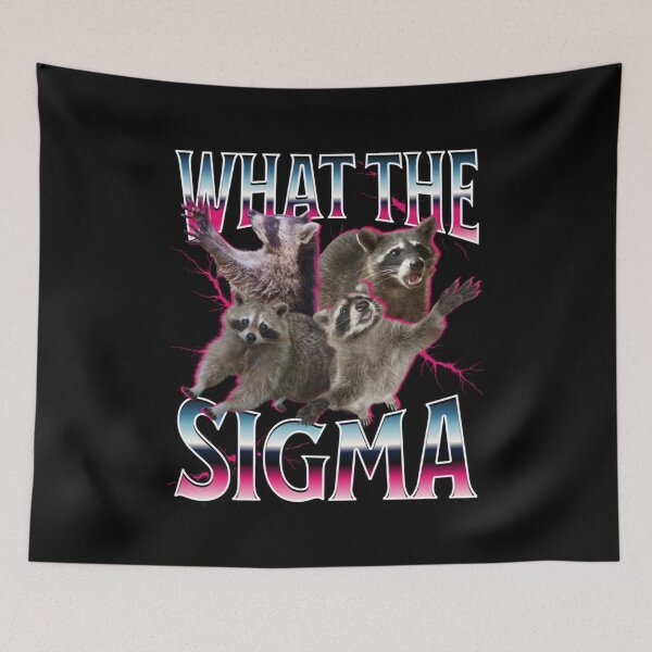Item preview, Erm what the Sigma Meme Raccoons  designed and sold by Gerberjayey.