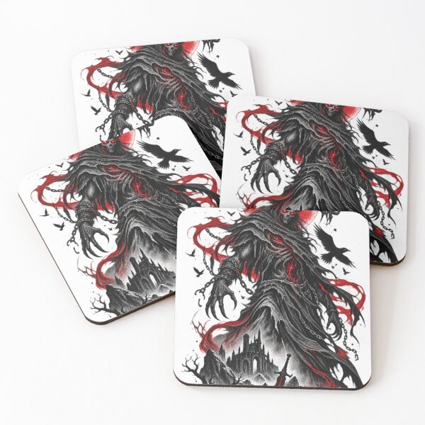 Item preview, Gothic Demon Lord: Blood Moon & Dark Fantasy Castle Art designed and sold by SajolCanva.