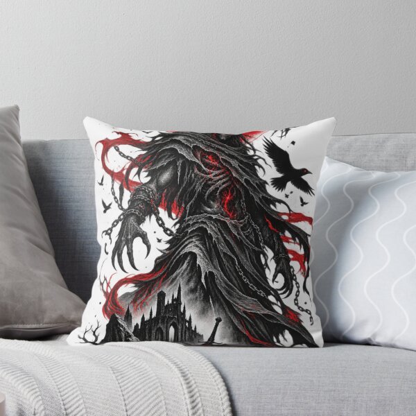 Item preview, Gothic Demon Lord: Blood Moon & Dark Fantasy Castle Art designed and sold by SajolCanva.