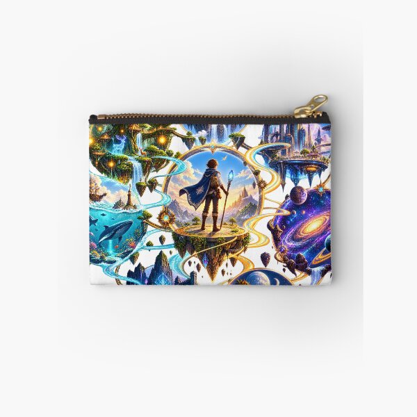 Item preview, Seven Worlds – Fantasy Explorer Adventure Art designed and sold by ADEL MASSRY (AM)©.