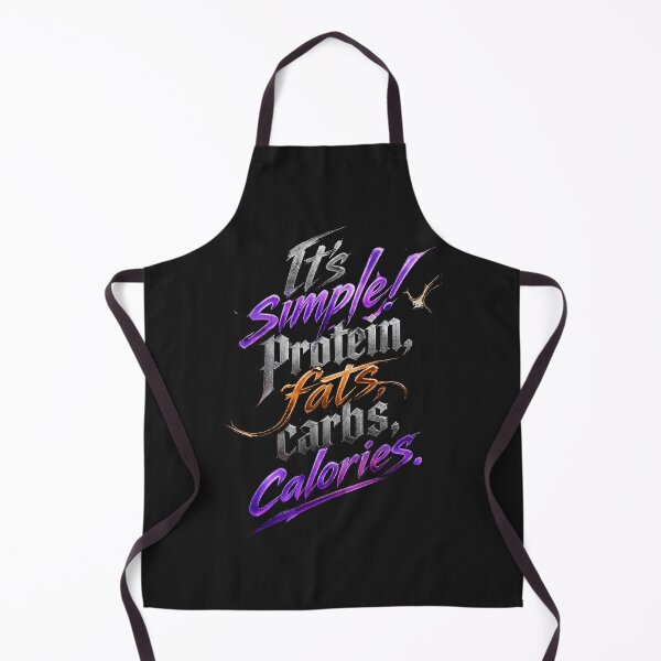 Item preview, Protein Fats Carbs Calories – Simple Nutrition Macro Tracking Fitness Gym designed and sold by Sparkofart07.