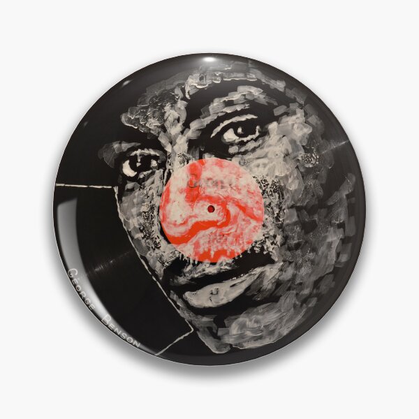Item preview, George Benson Legendary Jazz Guitarist & Vocal Virtuoso Portrait Painted on Vinyl Record Wall Art – Facevinyl #20 designed and sold by Yurii Yermolenko.