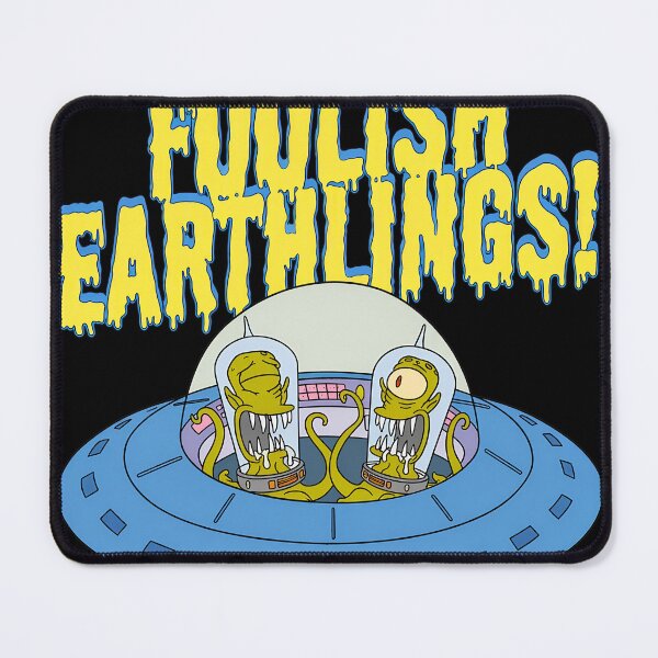 Item preview, Simpsons Aliens Kang Kodos Foolish Earthlings Parody designed and sold by ZEtexaxe.
