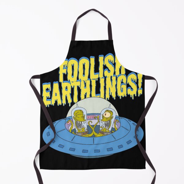 Item preview, Simpsons Aliens Kang Kodos Foolish Earthlings Parody designed and sold by ZEtexaxe.