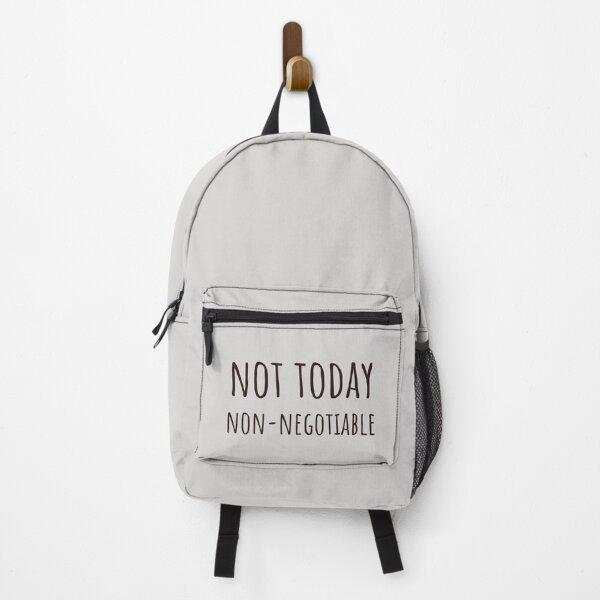 Item preview, Not Today Non Negotiable Neurodivergent Burnout designed and sold by Notty DOT.
