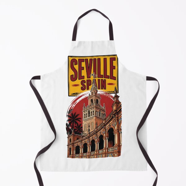 Item preview, Seville Spain Vintage Travel Tourism designed and sold by TravelersGems.