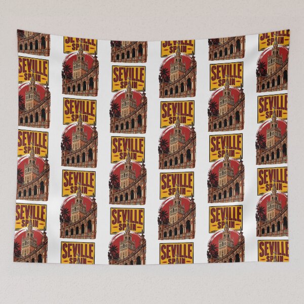Item preview, Seville Spain Vintage Travel Tourism designed and sold by TravelersGems.