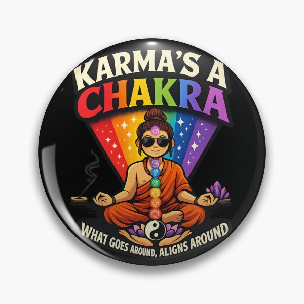 Item preview, Karma Chakra Meditation – Cosmic Balance & Good Vibes designed and sold by SidTastic .