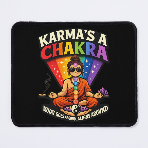 Item preview, Karma Chakra Meditation – Cosmic Balance & Good Vibes designed and sold by SidTastic .