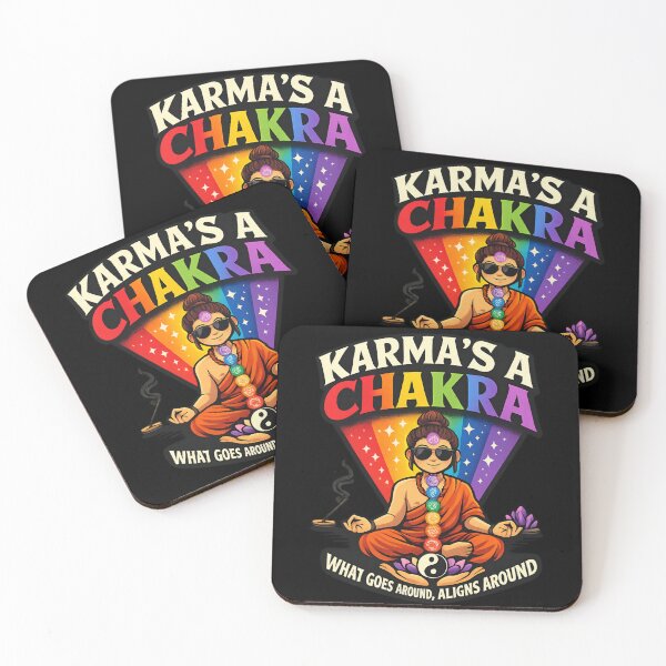 Item preview, Karma Chakra Meditation – Cosmic Balance & Good Vibes designed and sold by SidTastic .