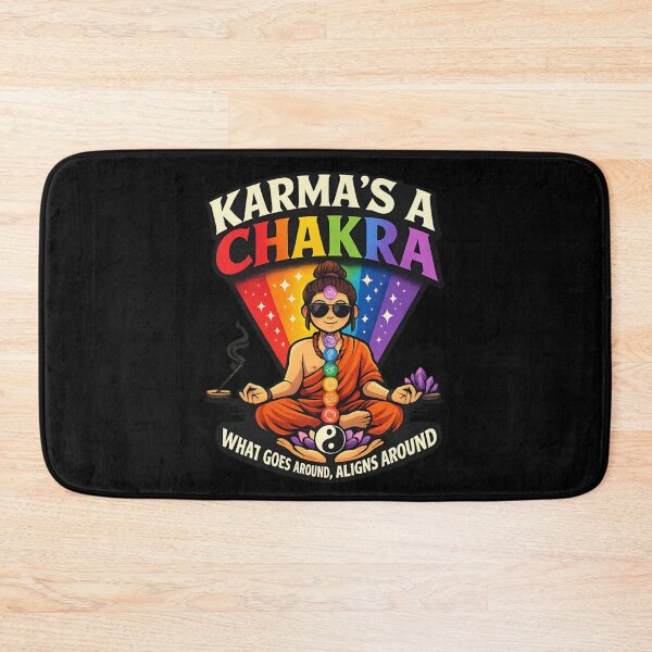 Item preview, Karma Chakra Meditation – Cosmic Balance & Good Vibes designed and sold by SidTastic .
