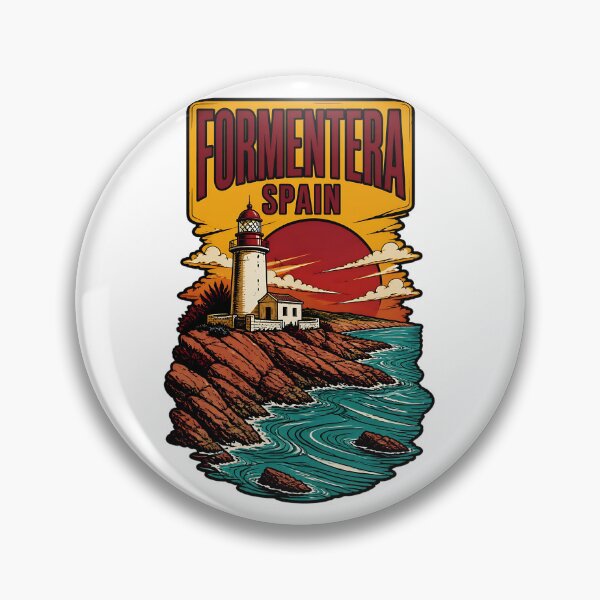 Item preview, Formentera Spain Vintage Travel Tourism designed and sold by TravelersGems.