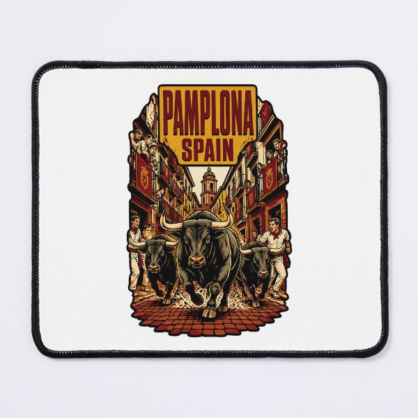Item preview, Pamplona Spain Vintage Travel Tourism designed and sold by TravelersGems.