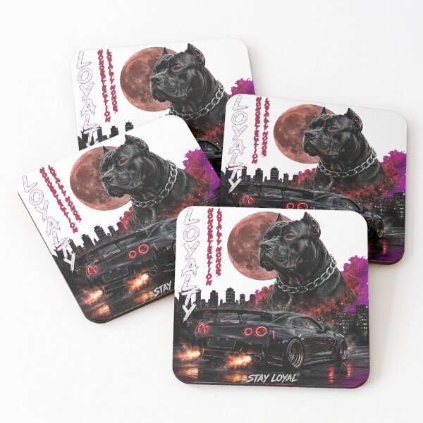 Item preview, Stay Loyal Pitbull Nissan GTR Blood Moon designed and sold by blacksaga.