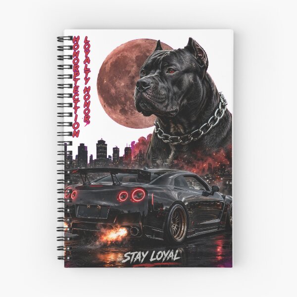 Item preview, Stay Loyal Pitbull Nissan GTR Blood Moon designed and sold by blacksaga.