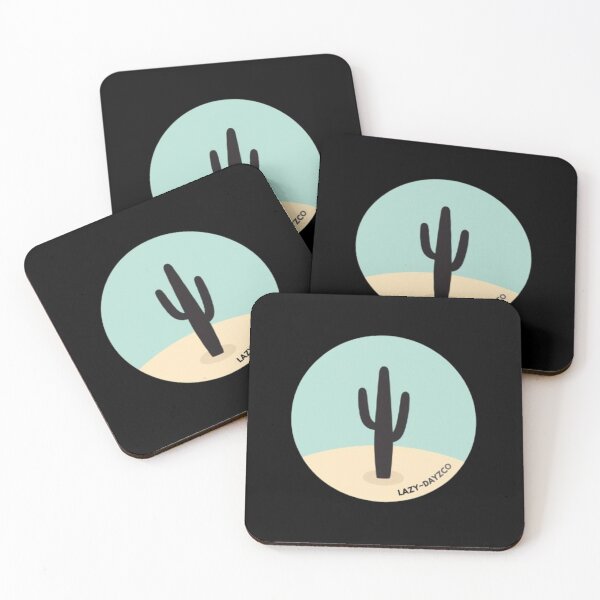 Item preview, Lazy~DayzCo Desert Oasis Cactus Crest designed and sold by LazyDayzCo.
